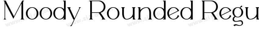 Moody Rounded Regul字体转换 Moody Rounded Regul字体转换